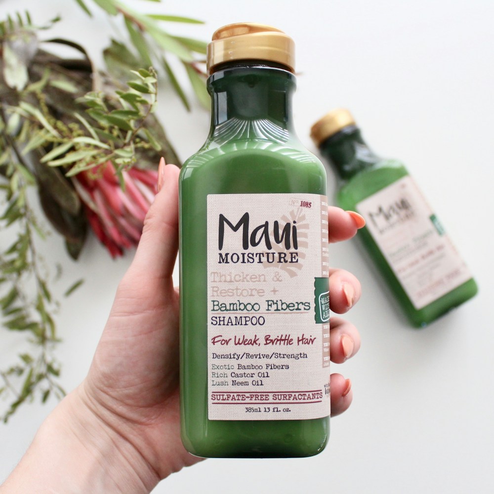 Face du flacon